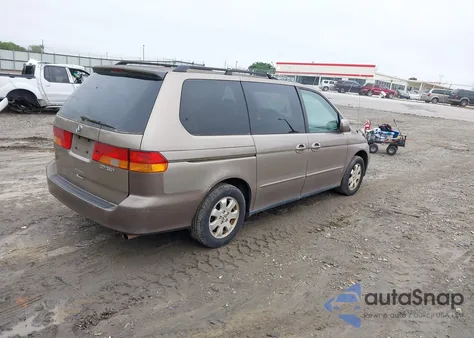 2004 Honda Odyssey Ex-L z USA, uszkodzony, nr VIN 5FNRL189X4B036406